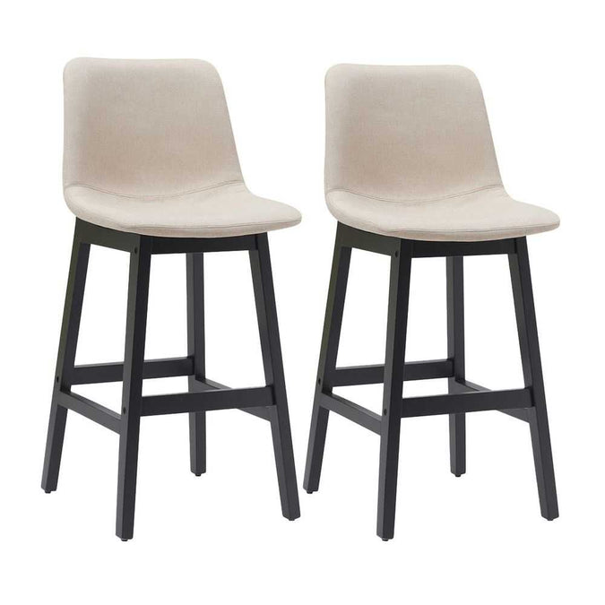  Jermaine Bar Stool Set of 2 - Sand -  - Eleganté