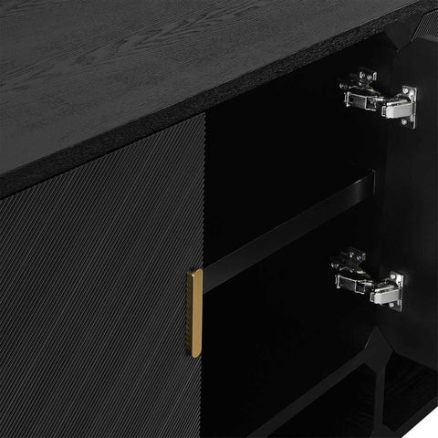 Anderson 180cm Buffet - Black - Buffets and Cabinets - Eleganté