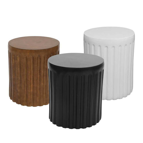 Caleb Side Table - Black - Side Tables - Eleganté