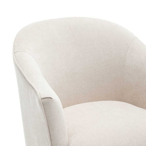 Elsa Arm Chair - Cream Chenille - Occasional Chairs - Eleganté