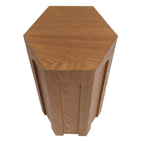 Winston Tall Side Table - Walnut - Side Tables - Eleganté