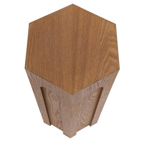 Winston Tall Side Table - Walnut - Side Tables - Eleganté