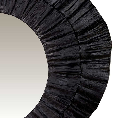 Corfu 108x102cm Wall Mirror - Black - Wall Mirrors - Eleganté