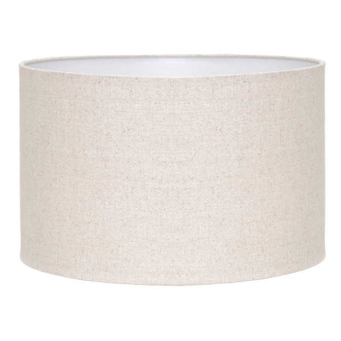 Larissa Drum Shade - Large Natural - Larissa Drum Shade - Large Natural - Eleganté