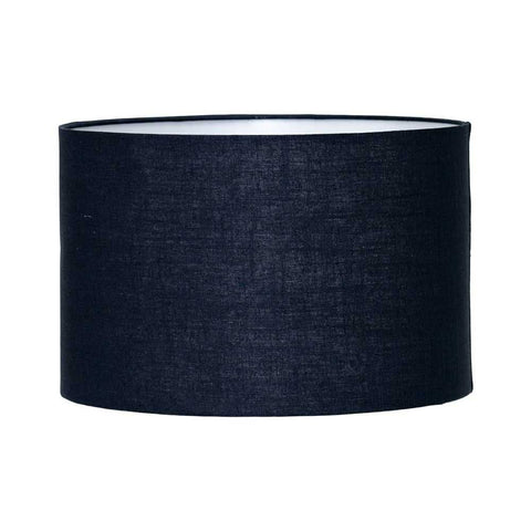 Larissa Drum Shade - Medium Navy - Larissa Drum Shade - Medium Navy - Eleganté