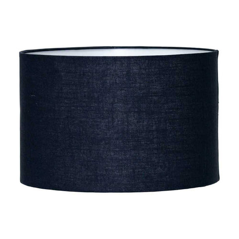 Larissa Drum Shade - Large Navy - Larissa Drum Shade - Large Navy - Eleganté
