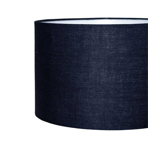 Larissa Drum Shade - Large Navy - Larissa Drum Shade - Large Navy - Eleganté
