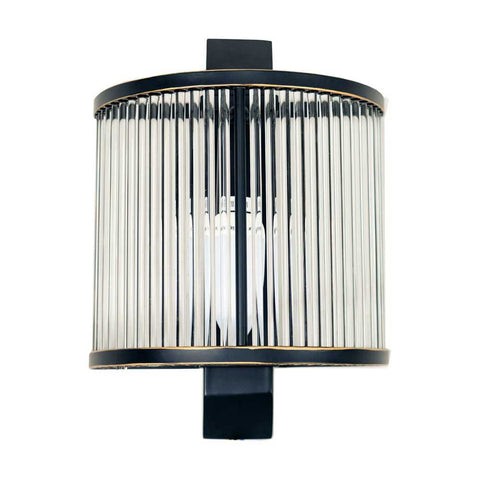 Hayworth Wall Sconce - Antique Black - Hayworth Wall Sconce - Antique Black - Eleganté