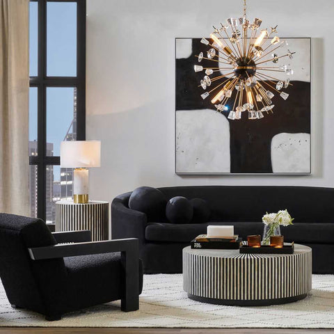 Makayla Side Table - Black - Bedside Tables - Eleganté