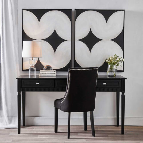 Merci 160cm Desk - Black - Desks - Eleganté