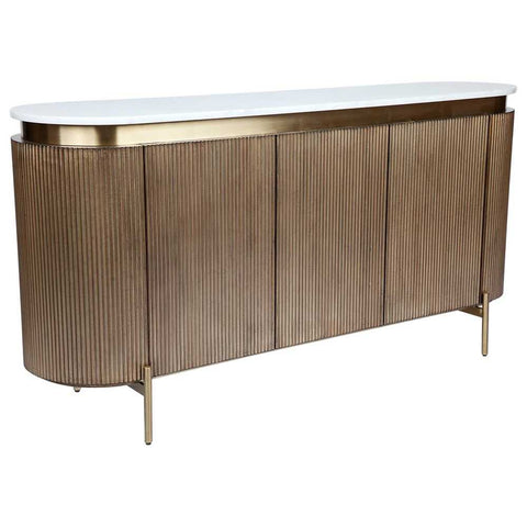 Demarco 160cm Buffet - Antique Gold - Buffets and Cabinets - Eleganté