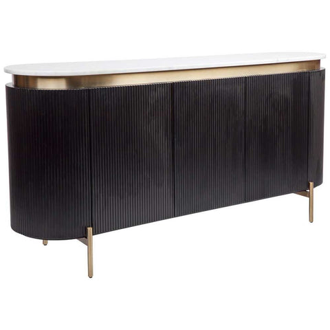 Demarco 160cm Buffet - Black - Buffets and Cabinets - Eleganté
