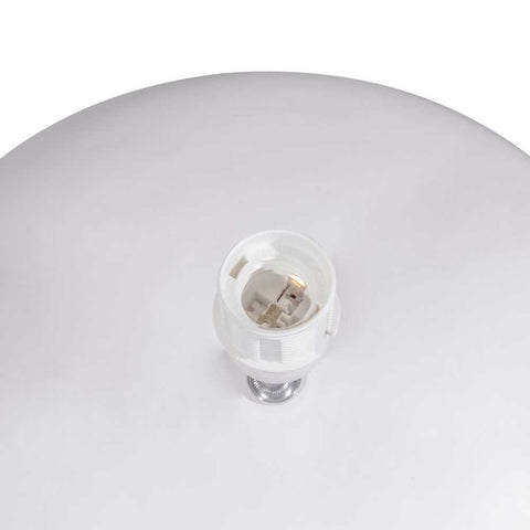 Picasso Table Lamp - White w White Shade - Picasso Table Lamp - White w White Shade - Eleganté