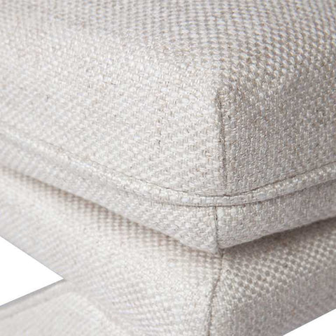 Candace Stool - Natural Linen - Ottomans and Stools - Eleganté