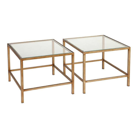 Cocktail Glass Nesting Coffee Table - Antique Gold - Coffee Tables - Eleganté