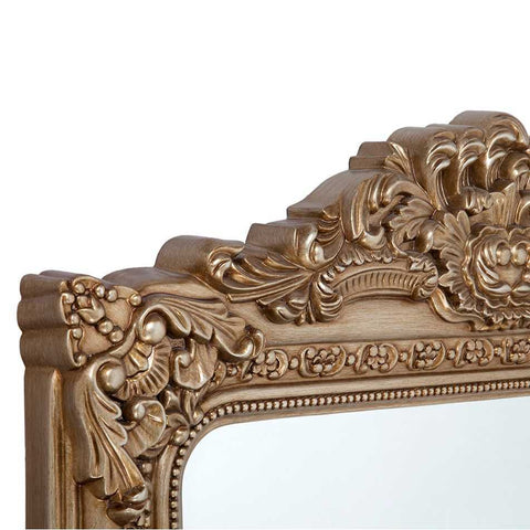 Elizabeth 90.5x120.5cm Wall Mirror - Antique Gold - Wall Mirrors - Eleganté