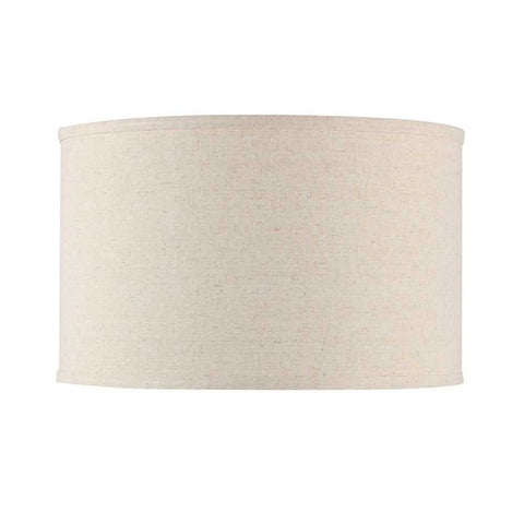 Left Bank Drum Shade - Natural - Left Bank Drum Shade - Natural - Eleganté