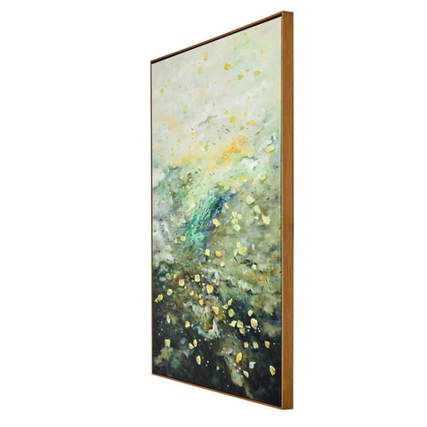 Falling Leaves Oil On Canvas Painting - Canvas Paintings, Oils, Prints, Wall Art - Eleganté