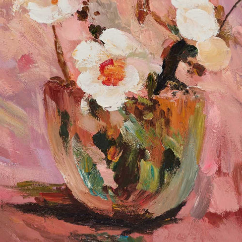 Faded Flora Canvas Painting - Canvas Paintings, Oils, Prints, Wall Art - Eleganté