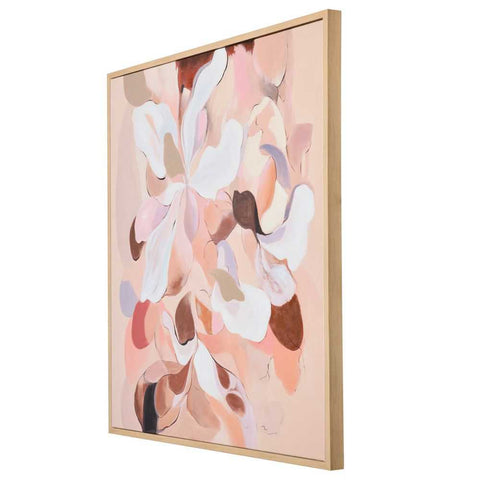 Wild Blush Series I Canvas Painting - Canvas Paintings, Oils, Prints, Wall Art - Eleganté