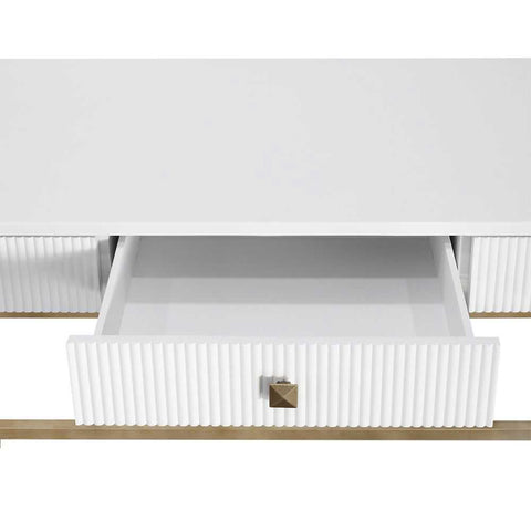 Marc Desk - White - OUTLET NSW - Marc Desk - White - OUTLET NSW - Eleganté