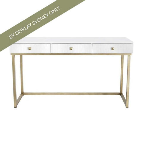 Marc Desk - White - OUTLET NSW - Marc Desk - White - OUTLET NSW - Eleganté