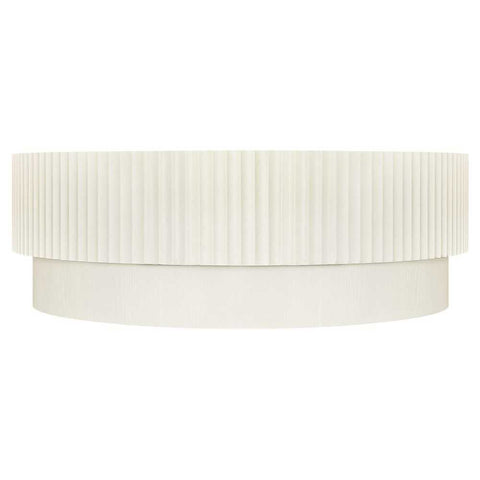Avery Round Coffee Table - Ivory - Coffee Tables - Eleganté