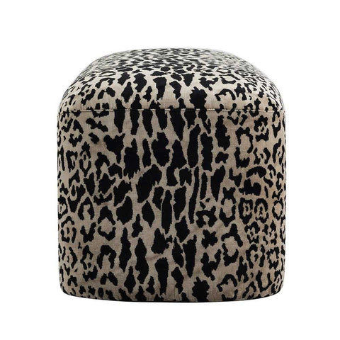 Piper Bench Ottoman - Leopard Chenille *LIMITED EDITION* - Ottomans and Stools - Eleganté