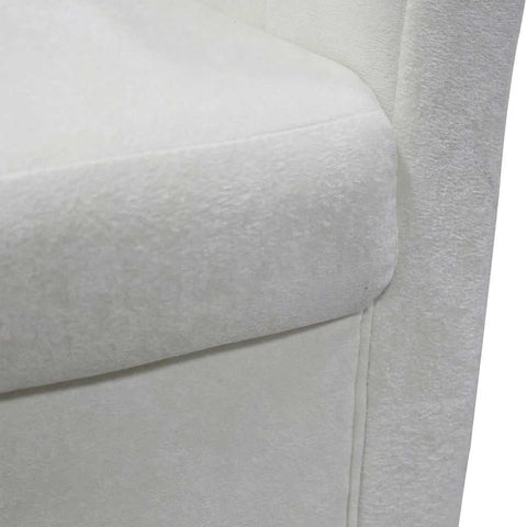 Cadman Swivel Arm Chair - Ivory - Occasional Chairs - Eleganté