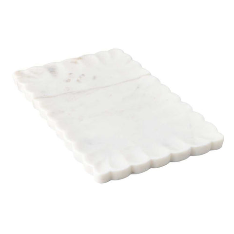 Stellar Rectangle Marble Tray - Large - Trays - Eleganté