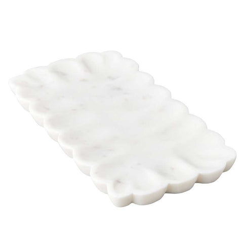 Stellar Rectangle Marble Tray - Small - Trays - Eleganté