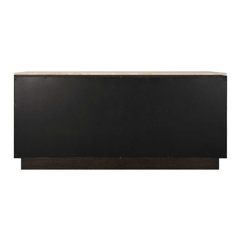 Benedict Smoked Oak Buffet - Travertine - Buffets and Cabinets - Eleganté