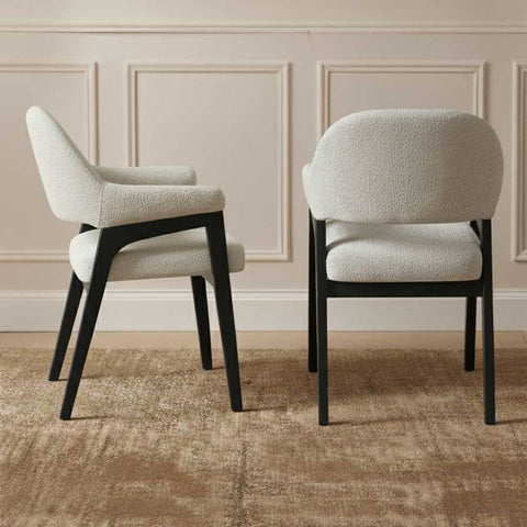 Koen Dining Chair - Ivory - Dining Chairs - Eleganté