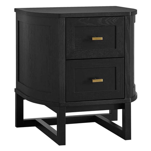 Theodore Bedside Table - Small Black - Bedside Tables - Eleganté