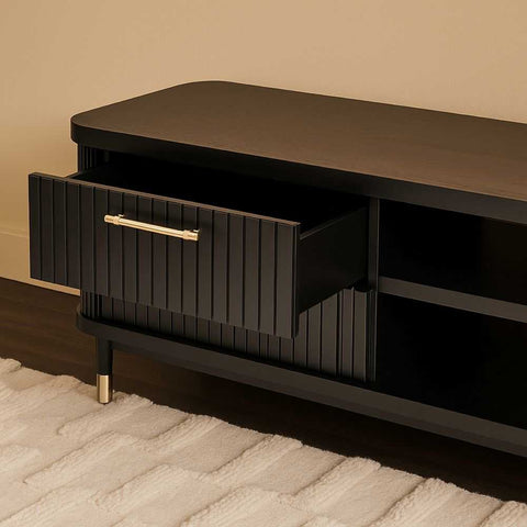 Sophia Entertainment Unit - Black - Entertainment Units - Eleganté