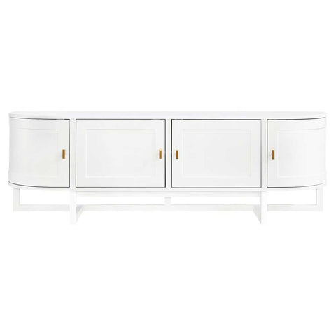 Theodore Entertainment Unit - White - Entertainment Units - Eleganté