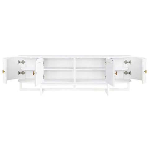Theodore Entertainment Unit - White - Entertainment Units - Eleganté