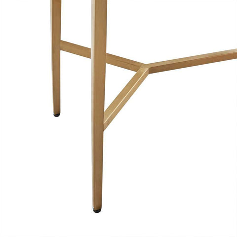 Chloe Dusty Jade Marble Console Table - Small Gold - Console Tables - Eleganté