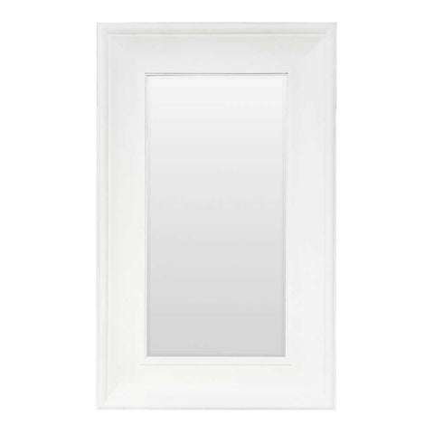 Bateman Floor Mirror - White - Floor Mirrors - Eleganté