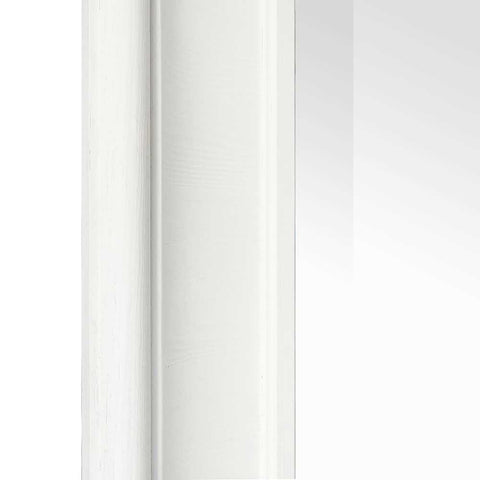 Bateman Floor Mirror - White - Floor Mirrors - Eleganté
