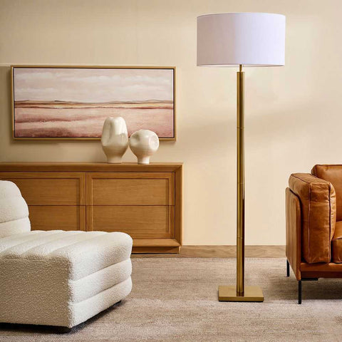 Kirkwall Floor Lamp - Brass - Kirkwall Floor Lamp - Brass - Eleganté