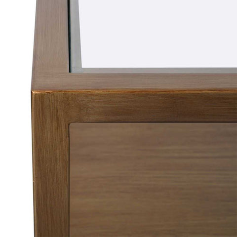 Sadie Square Coffee Table - Antique Gold - Coffee Tables - Eleganté