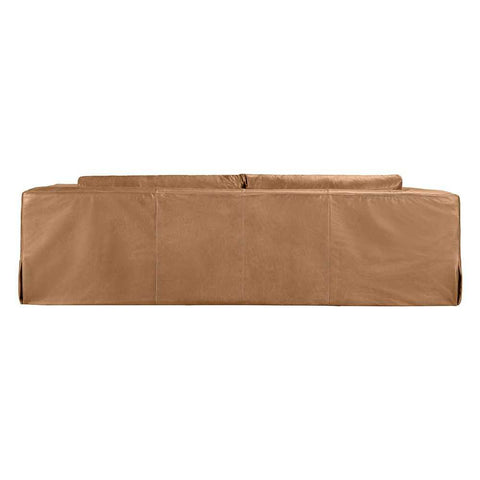 Pomona 3 Seater Sofa - Light Brown Leather - Pomona 3 Seater Sofa - Light Brown Leather - Eleganté