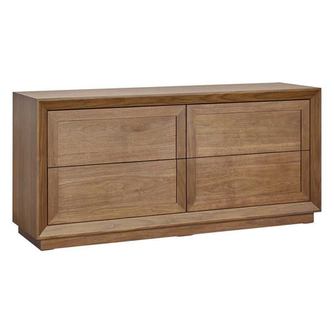 Balmain 4 Drawer Chest - Walnut - Chests of Drawers - Eleganté
