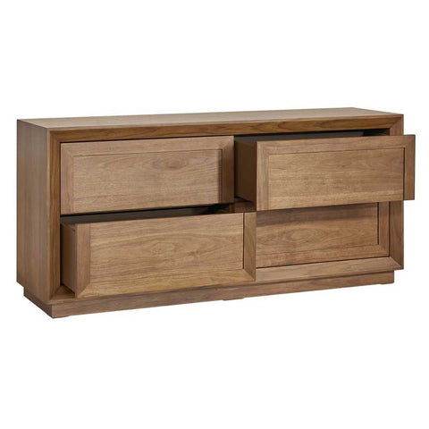 Balmain 4 Drawer Chest - Walnut - Chests of Drawers - Eleganté