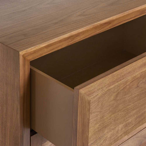 Balmain 4 Drawer Chest - Walnut - Chests of Drawers - Eleganté