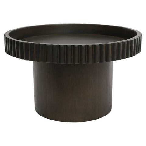 Blythe Footed Bowl - Large Dark Brown - Bowls, Vases, Vessels - Eleganté
