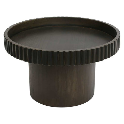Blythe Footed Bowl - Large Dark Brown - Bowls, Vases, Vessels - Eleganté