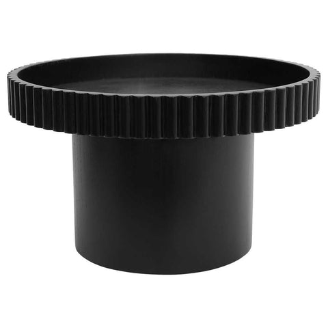 Blythe Footed Bowl - Large Black - Bowls, Vases, Vessels - Eleganté