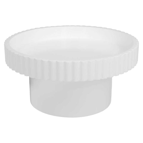 Blythe Footed Bowl - Small White - Bowls, Vases, Vessels - Eleganté